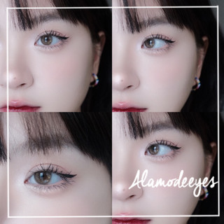 Lens nâu ánh sao áp tròng