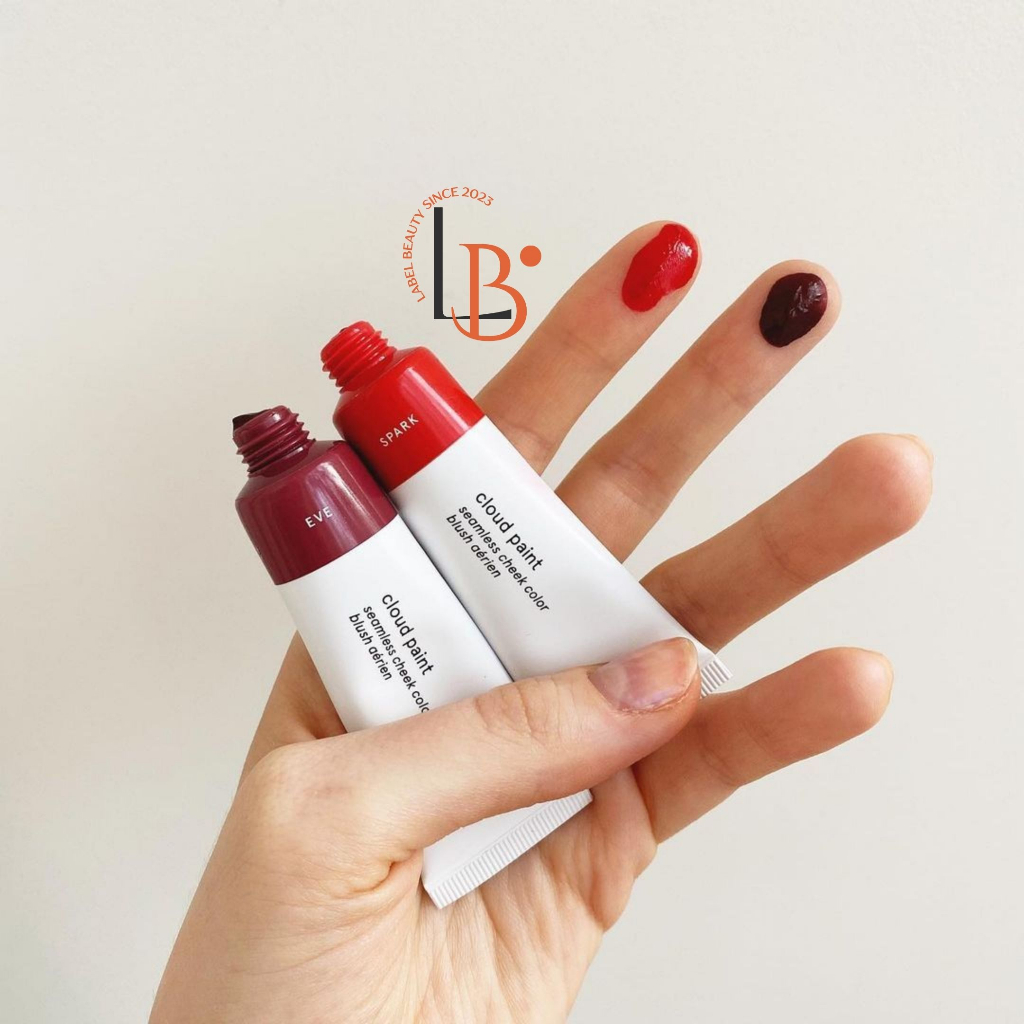 ✨ Má hồng dạng kem Glossier Cloud Paint - 𝐋𝐚𝐛𝐞𝐥.𝐛𝐞𝐚𝐮𝐭𝐲 ✨