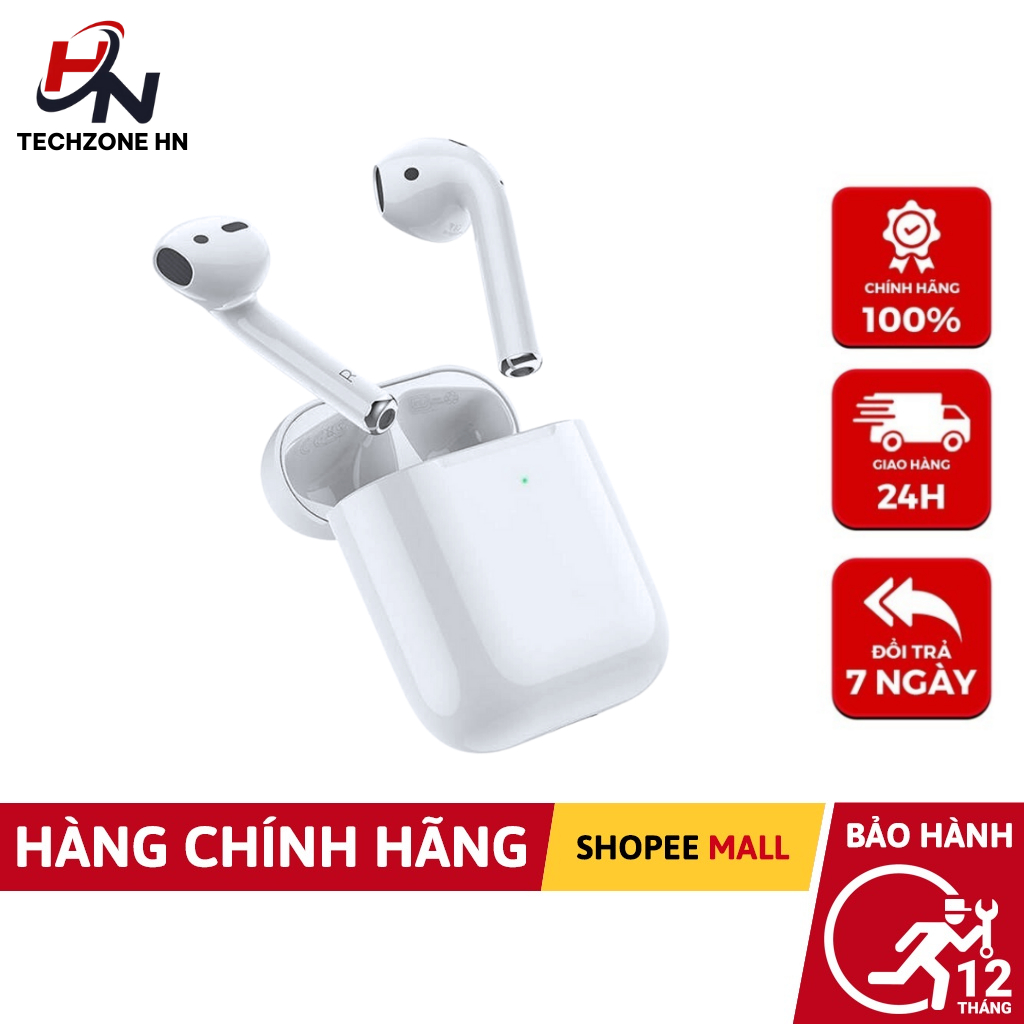 Tai nghe Bluetooth AIP2 Cảm Ứng Nhỏ Gọn Tiện Lợi Âm Thanh HIFI Định Vị Đổi Tên Techzone Mall