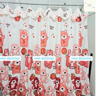 rèm cửa sổ ngăn phòng che nắng có móc treo sẵn giá rẻ họa tiết cực xinh ( nhận đặt kt theo yêu cầu)