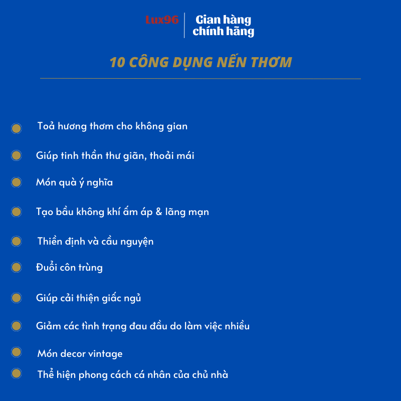 Nến thơm sáp đậu nành cốc thủy tinh, tạo hương thơm, khử mùi, không khói, decor size nhỏ