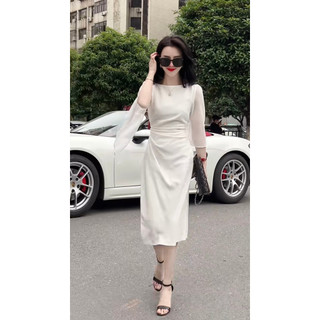 Đầm dự tiệc, Đầm đi tiệc, Đầm đi đám cưới thiết kế sang trọng 3 màu