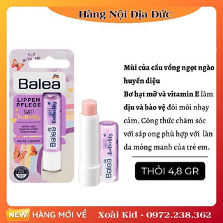 Son dưỡng môi trẻ em Balea Đức an toàn cho bé gái
