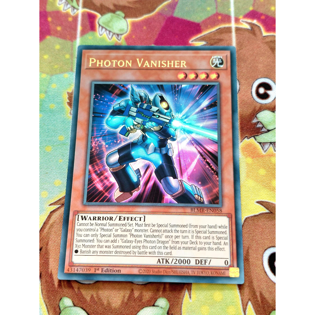 Thẻ Bài Yugioh Monster Photon Vanisher - BLMR-EN058 - Ultra