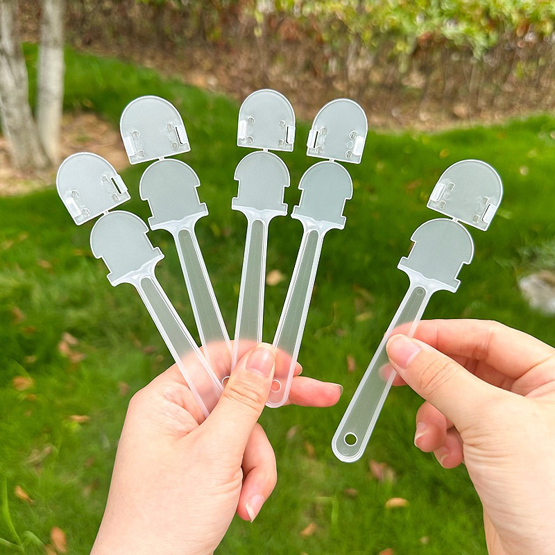 Quạt Decor Tường - Quạt Cầm Tay Mini Sáng Tạo Trong Suốt Dùng Để Làm Đồ Chơi Cho Bé