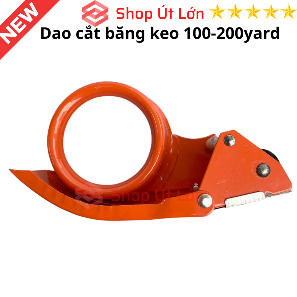 Dao cắt băng keo 100yard - 200yard sắt lưỡi thép, chất liệu Kim loại