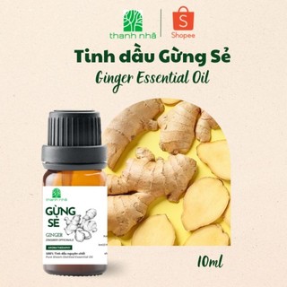 Tinh dầu gừng sẻ fresh/ ginger/ 10ml - làm ấm cơ thể