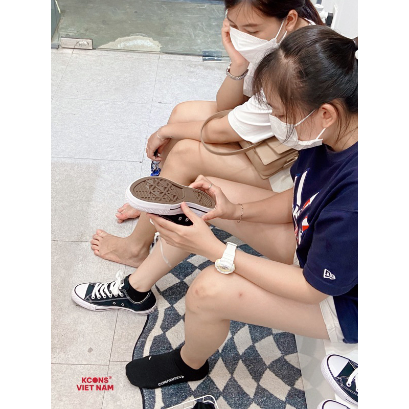 Chuck Taylor Classic Black | Giày Thể Thao Đen Cổ Thấp M9166C