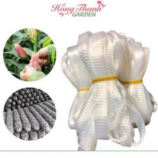 1m Túi Lưới boc hoa, đóng phân dê, đựng phân tan chậm Hồng Thanh Garden