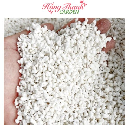 Đá Perlite Điều Hòa Nhiệt Độ Độ Ẩm Cho Đất Trồng (5L) Hồng Thanh GardenThích Hợp Trộn Làm Giá Thể Trồng cây