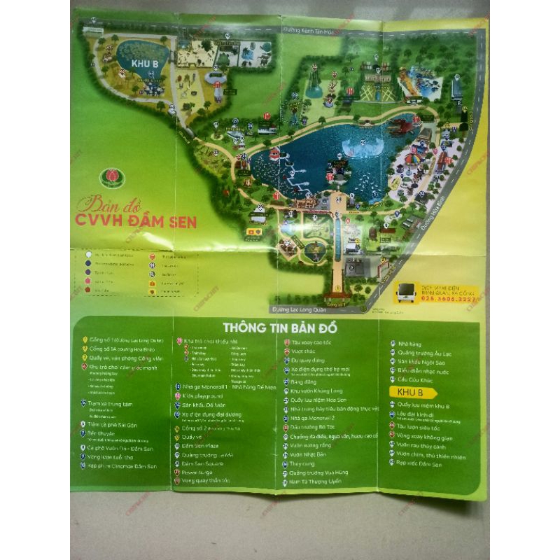 Vé trọn gói Công viên Đầm Sen