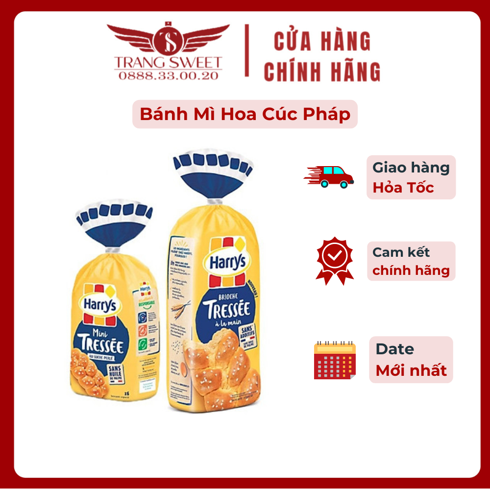Bánh mì Hoa Cúc Pháp ổ lớn 500g ổ nhỏ 210g