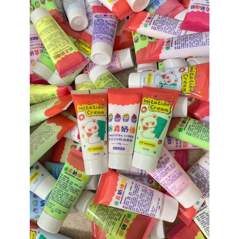 Kem keo decor ốp điện thoại, toploader 50g kèm sẵn đầu bắt keo