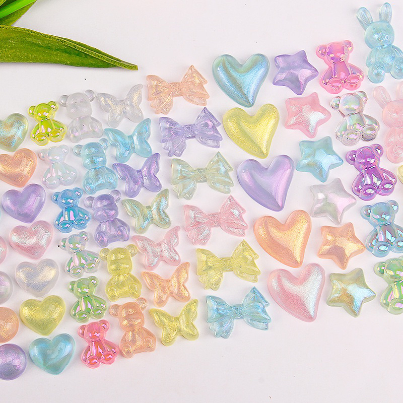 Charm lấp lánh blink làm kẹp tóc, toploader