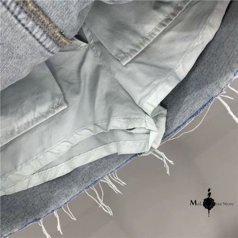 Chân Váy Jeans Rách MaLina