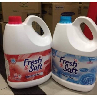 Nước giặt xả 2in1 fresh & soft 3000ml thái lan