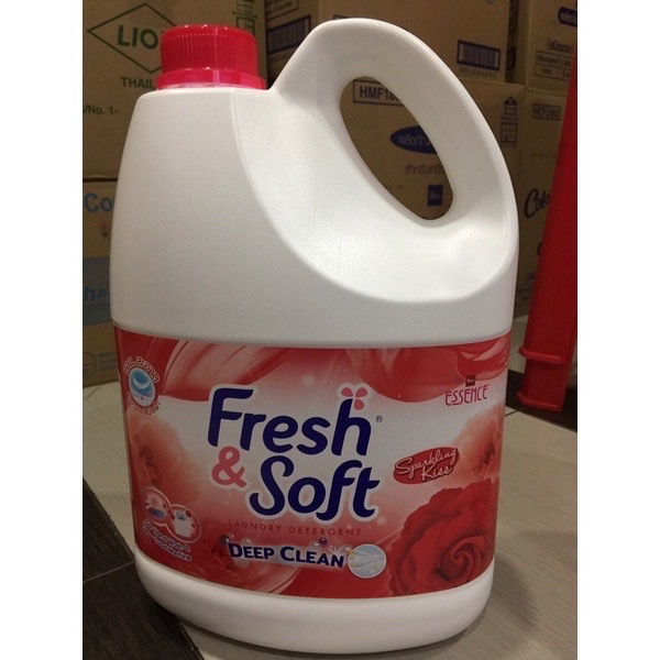 Nước Giặt Xả 2in1 Fresh & Soft 3000ml Thái Lan