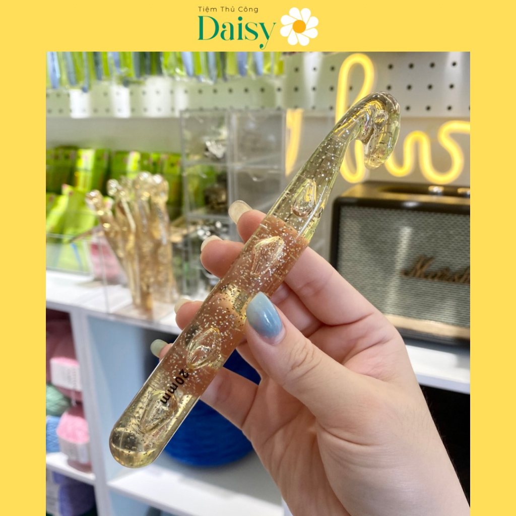 Kim Móc Len Nhựa Size Siêu Lớn 12mm-25mm