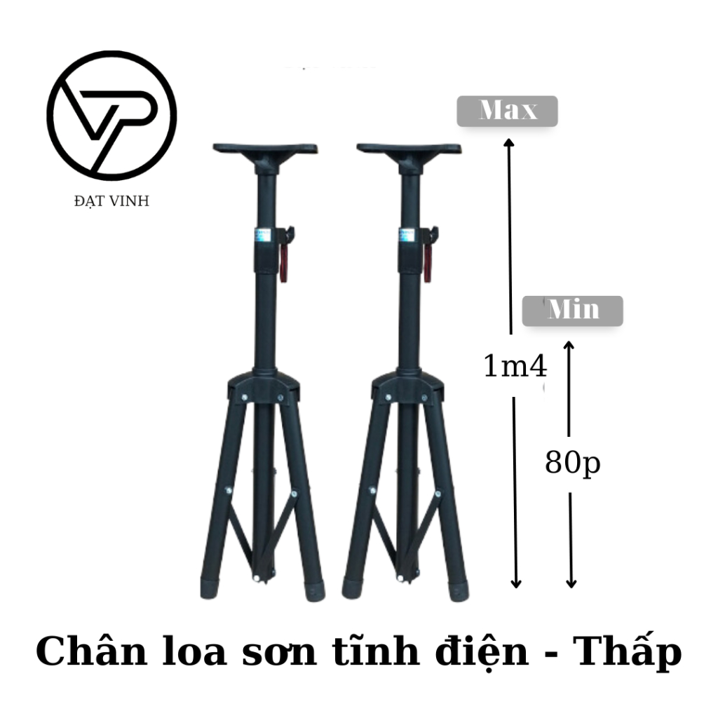 Chân loa đứng loại thấp sơn tĩnh điện Đạt Vinh