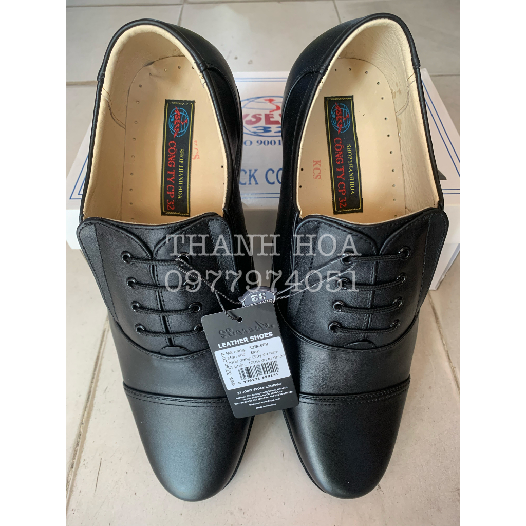 Giày da nam công sở cao cấp Aseco 32 - 608