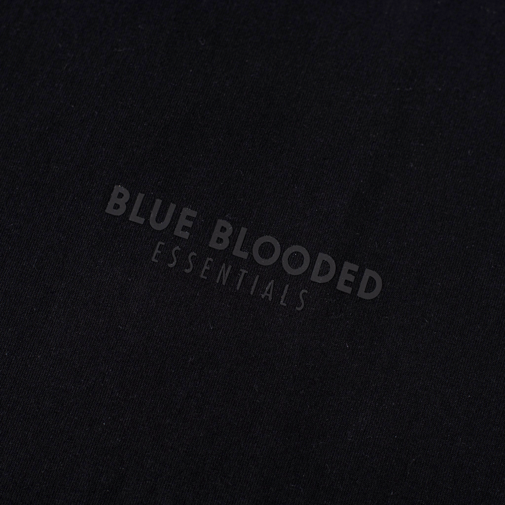 Áo Phông Thun Unisex Cotton 250gsm Chất Đẹp, Local Brand Blue Blooded, Fasless Pointless Fearless