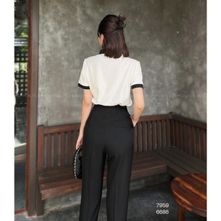 Quần baggy cạp liền