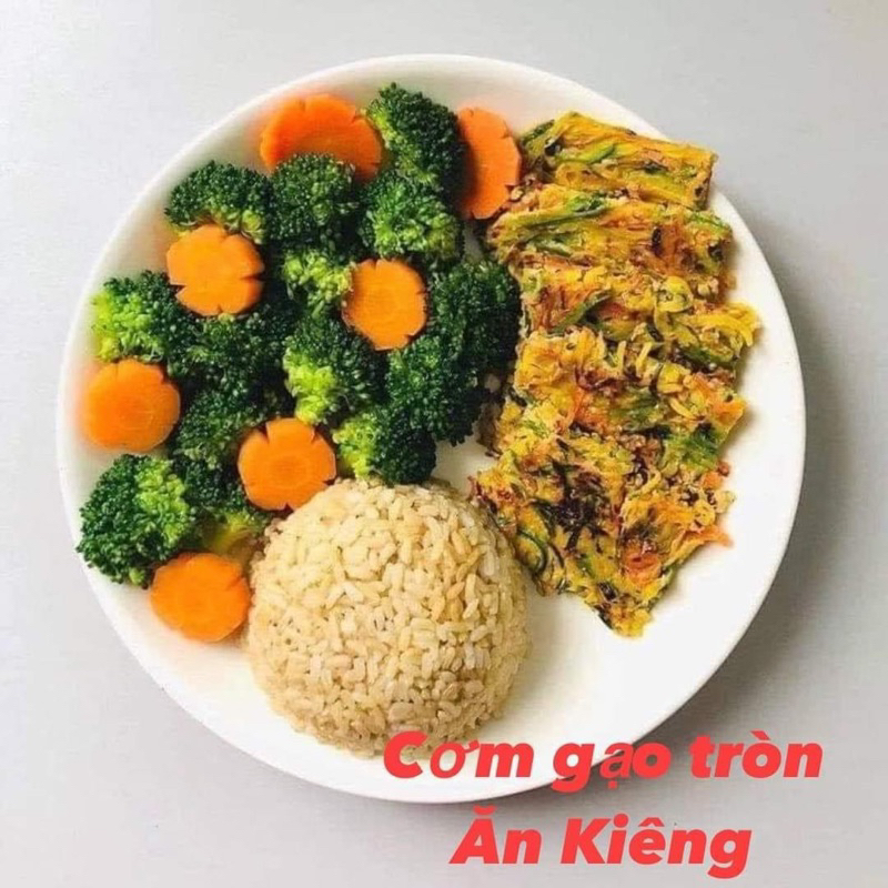 Gạo Lứt Séng cù tròn - lứt Mỡ gà - Hút chân không