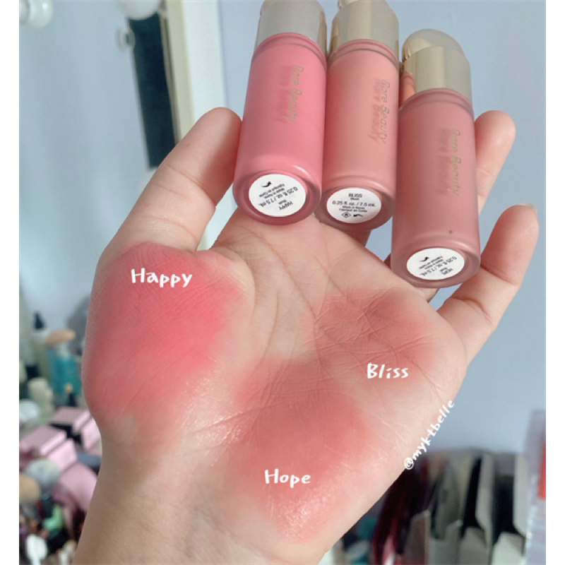 Má hồng kem Rare Beauty Soft Pinch Liqiud Blush - màu Hope
