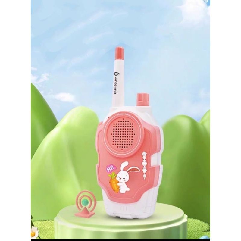 Đồ Chơi Bộ Đàm Cho Bé Combo 2 Cái Đa Chiều 2 Kênh Phạm Vi 300m Cho Trẻ Vui Chơi Thú Vị