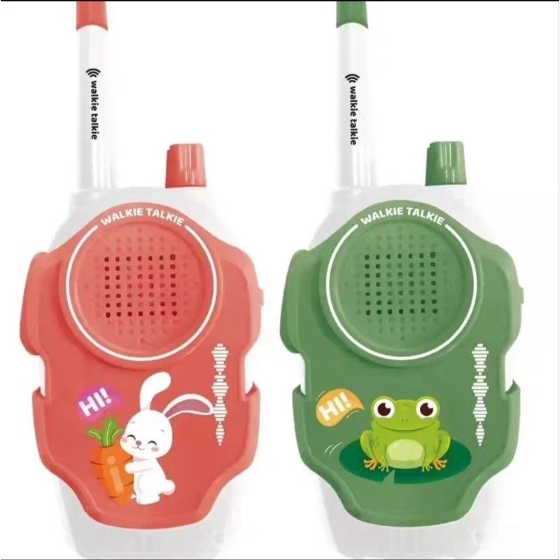 Đồ Chơi Bộ Đàm Cho Bé Combo 2 Cái Đa Chiều 2 Kênh Phạm Vi 300m Cho Trẻ Vui Chơi Thú Vị