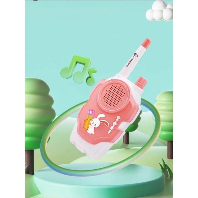 Đồ Chơi Bộ Đàm Cho Bé Combo 2 Cái Đa Chiều 2 Kênh Phạm Vi 300m Cho Trẻ Vui Chơi Thú Vị