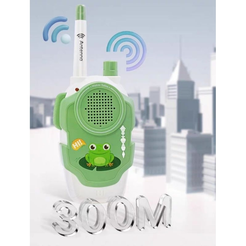 Đồ Chơi Bộ Đàm Cho Bé Combo 2 Cái Đa Chiều 2 Kênh Phạm Vi 300m Cho Trẻ Vui Chơi Thú Vị