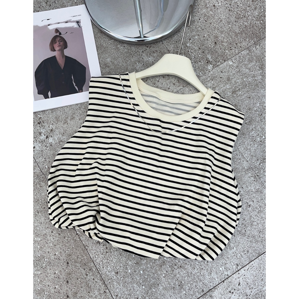 Áo kẻ bồng dây xích