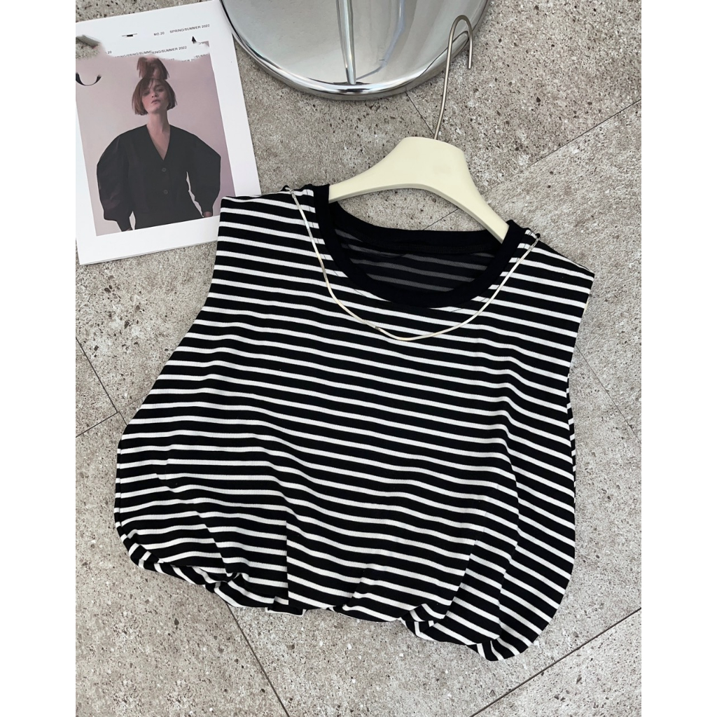 Áo kẻ bồng dây xích