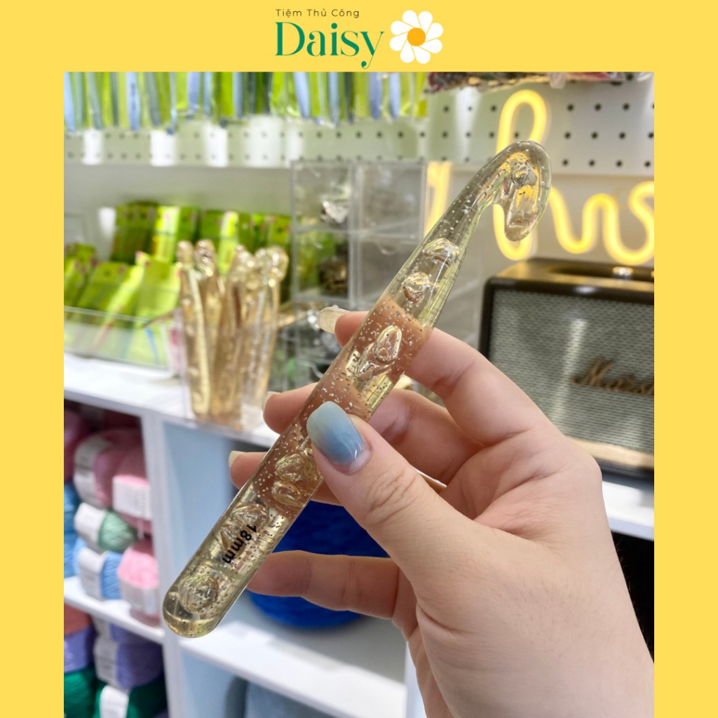 Kim Móc Len Nhựa Size Siêu Lớn 12mm-25mm