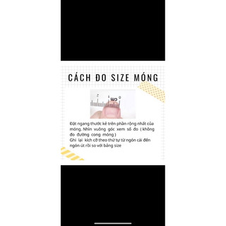 móng úp nailbox thiết kế Xả hàng size S
