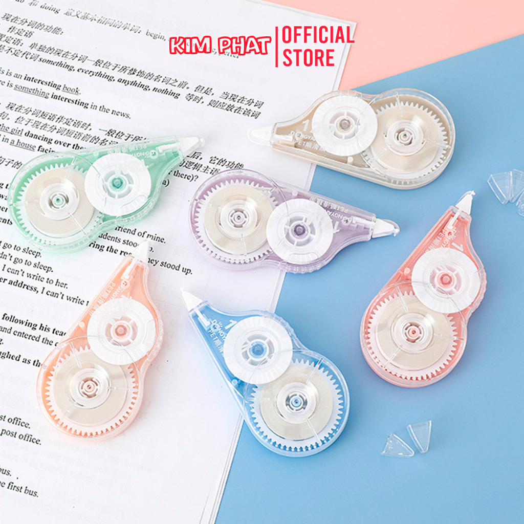 Bút xóa băng kéo 12M màu trong suốt DY-8230 (1 cái)