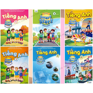 Bộ 2 cuốn tiếng anh smart start các loại từ lớp 1 - lớp 10