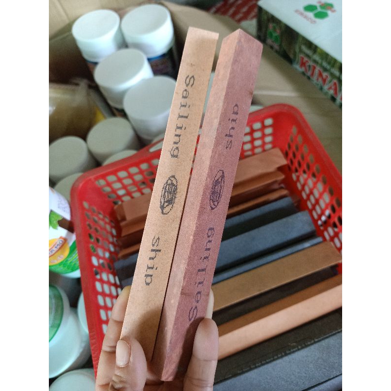 Đá mài dao cạo mủ cao su / Đá xả hợp kim