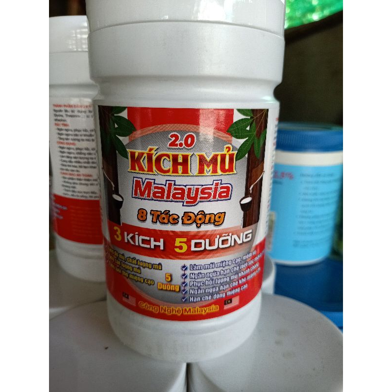 Thuốc kích thích ra mủ cao su Malaysia 2.0