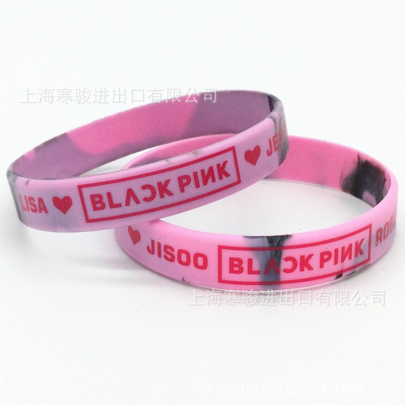 Vòng Tay Silicone BLACKPINK Giá Rẻ - 1 Cái