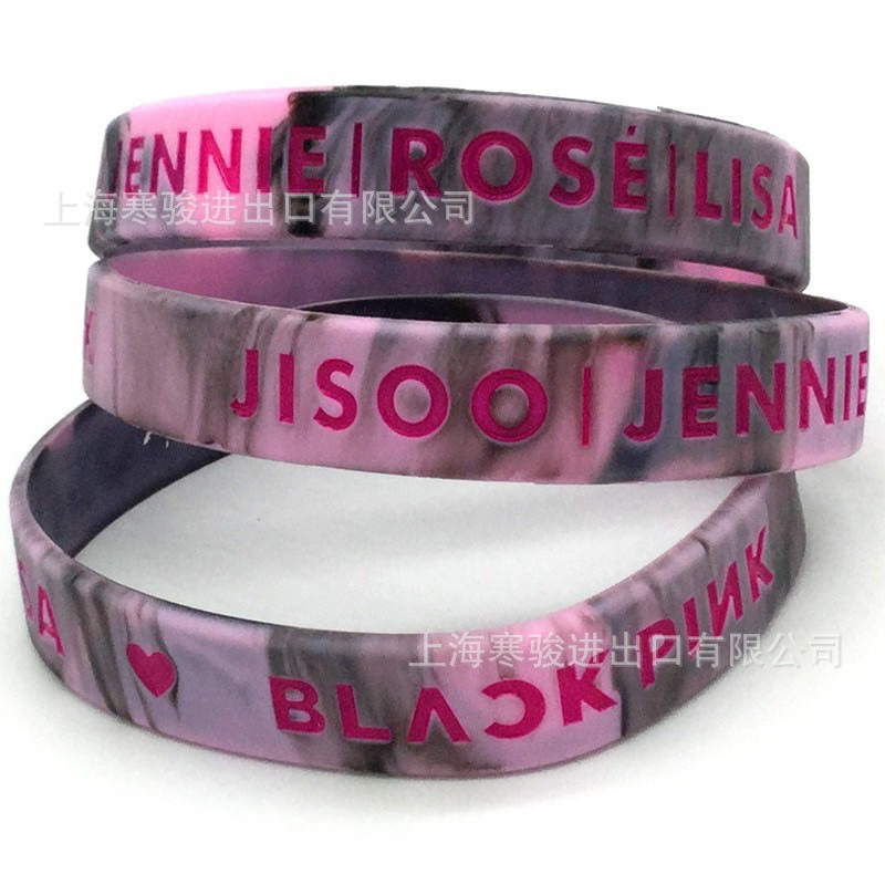 Vòng Tay Silicone BLACKPINK Giá Rẻ - 1 Cái