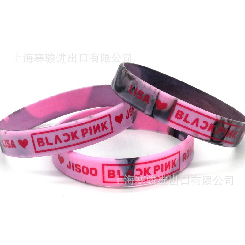 Vòng Tay Silicone BLACKPINK Giá Rẻ - 1 Cái