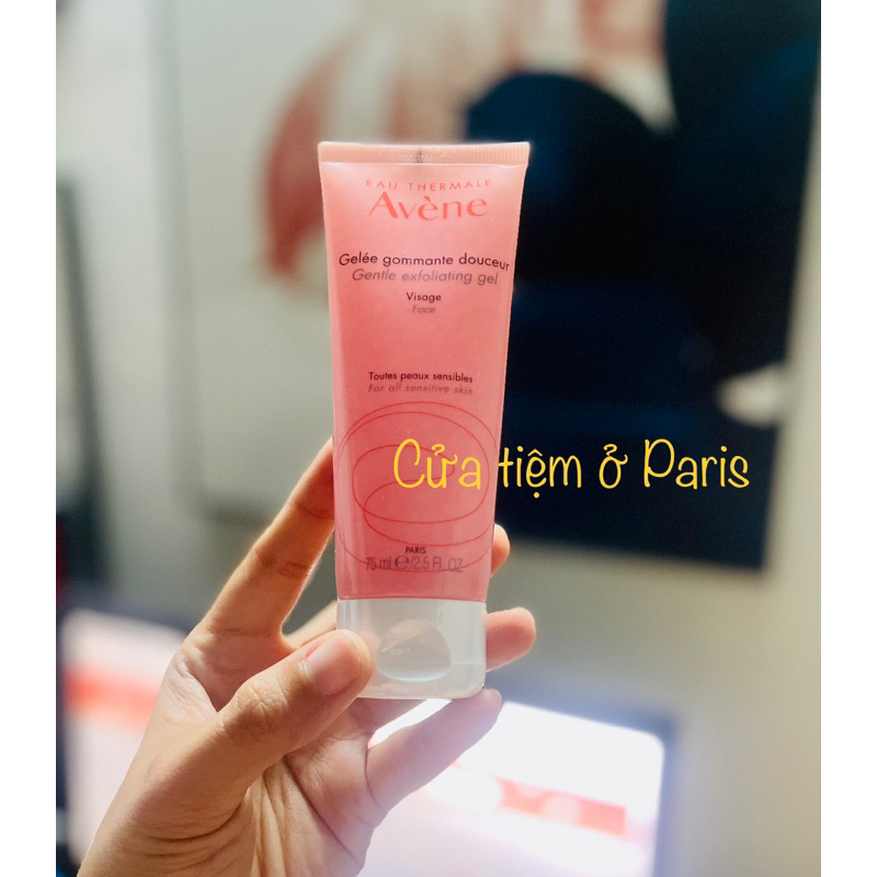 GEL TẨY TẾ BÀO CHẾT AVENE CHO DA NHẠY CẢM (75ml - Bill Pháp)