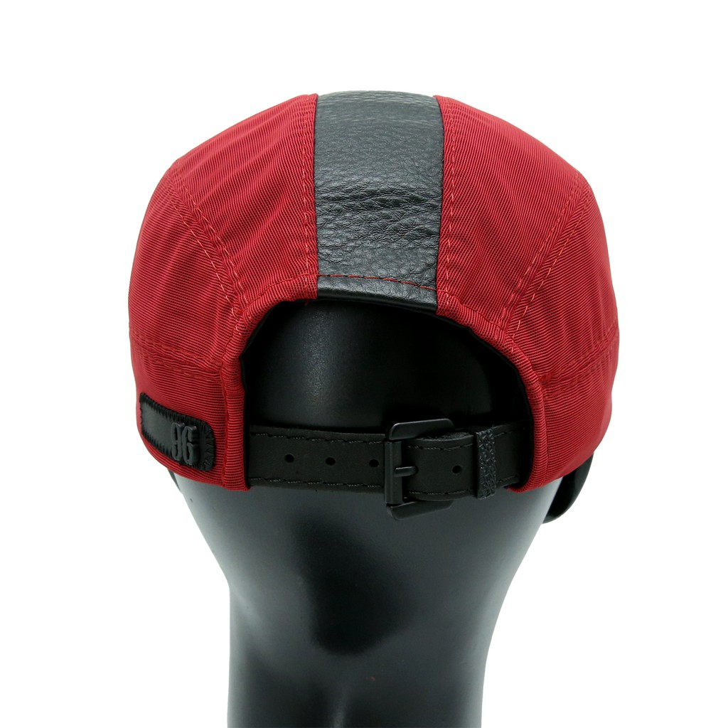 Mũ Lưỡi Trai Mẫu Mới - Nón Son Vải Dù Mẫu Đỏ Phối Da Dài Không Chóp hàng Tem 7 Màu Thời Trang Cao Cấp