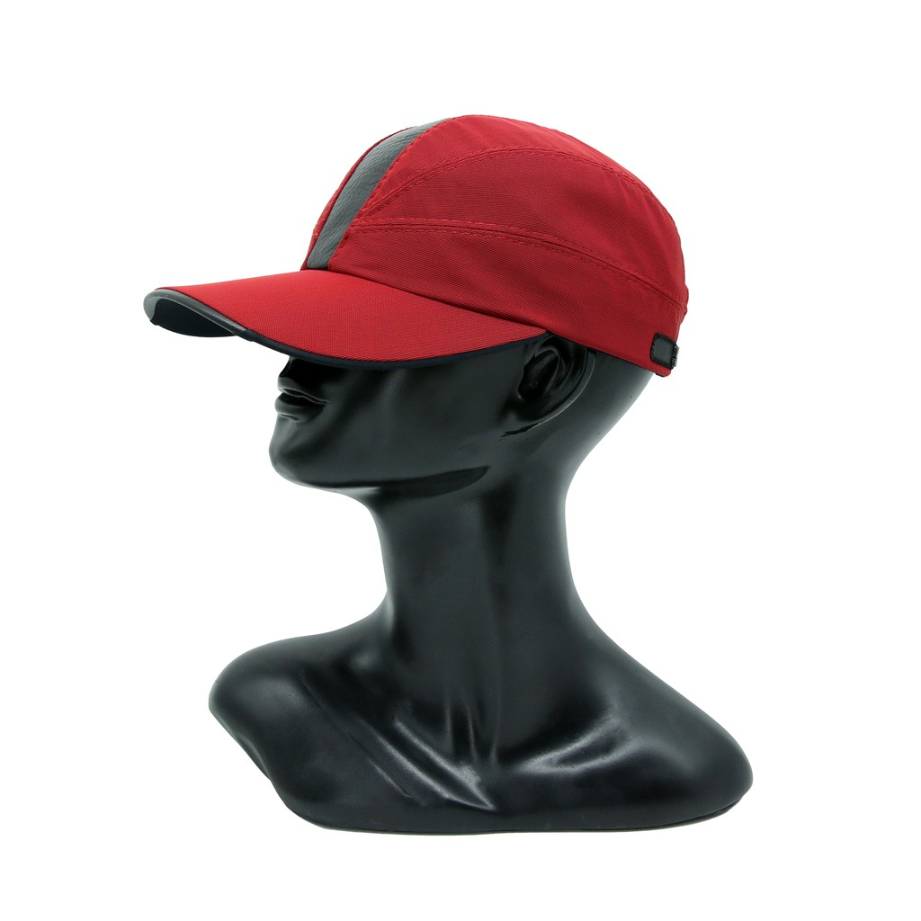 Mũ Lưỡi Trai Mẫu Mới - Nón Son Vải Dù Mẫu Đỏ Phối Da Dài Không Chóp hàng Tem 7 Màu Thời Trang Cao Cấp