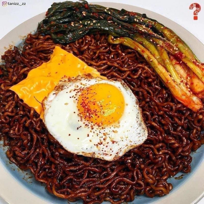 Mì trộn tương đen chajang thùng 20gói*78g