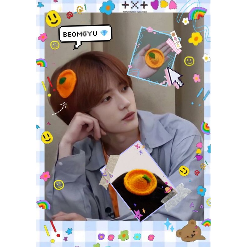 Kẹp Tóc Quả Quýt Beomgyu TXT