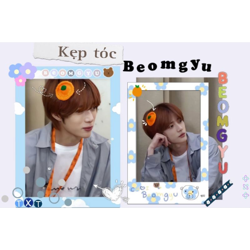 Kẹp Tóc Quả Quýt Beomgyu TXT