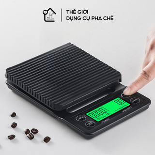 Cân điện tử tiểu ly nhà bếp nhiều chế độ, Cân tiểu ly pha chế có hẹn giờ độ chính xác cao loại 5kg